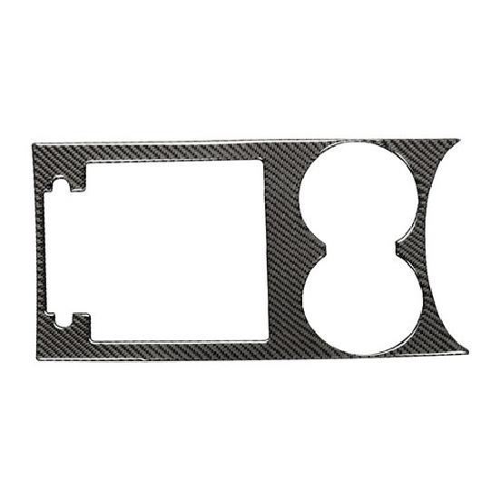 Carbon Fiber Cup Water Holder Panel Cover Trim Sticker For Porsche Macan 2014-21