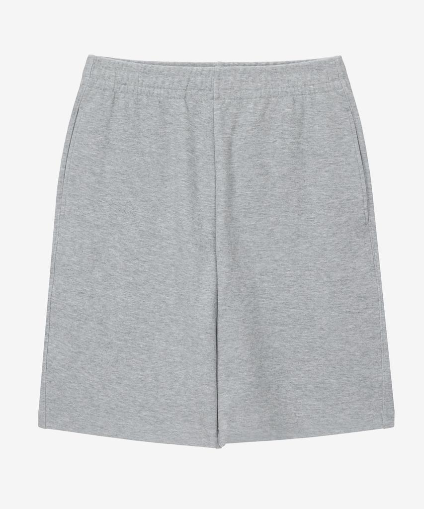 BASIC HOUSE Uni Basic Shorts Melange Grey Lyhp3101