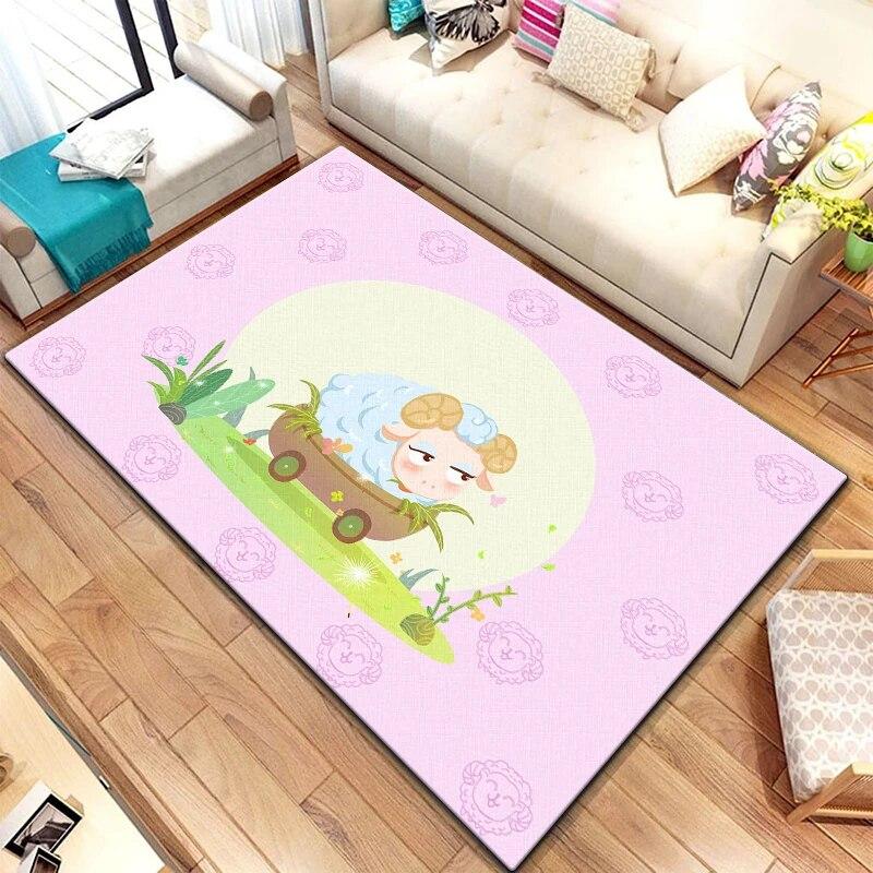 Zwölf chinesische Sternzeichen-Tiere malen Teppich für Wohnzimmer, großer Teppich, schwarzer weicher Teppich, Heimdekoration, Matten, Boho-Teppiche