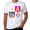 LANY album mosaico Classico Classico Maglietta T-Shirt Taglia Larga Maglietta a Maniche Corte