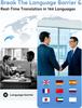 UYUXIO Wireless Translation Earphone for iPhone Android with 144 Online AI Languages OWS Real Time Earbuds for Travel Business