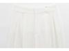 2025 Spring Women's European & American Pleated Strapless Top with Casual Long Pants