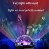 2025 Colorful Rotating Light Bluetooth Speaker for Birthday Decor & Atmosphere