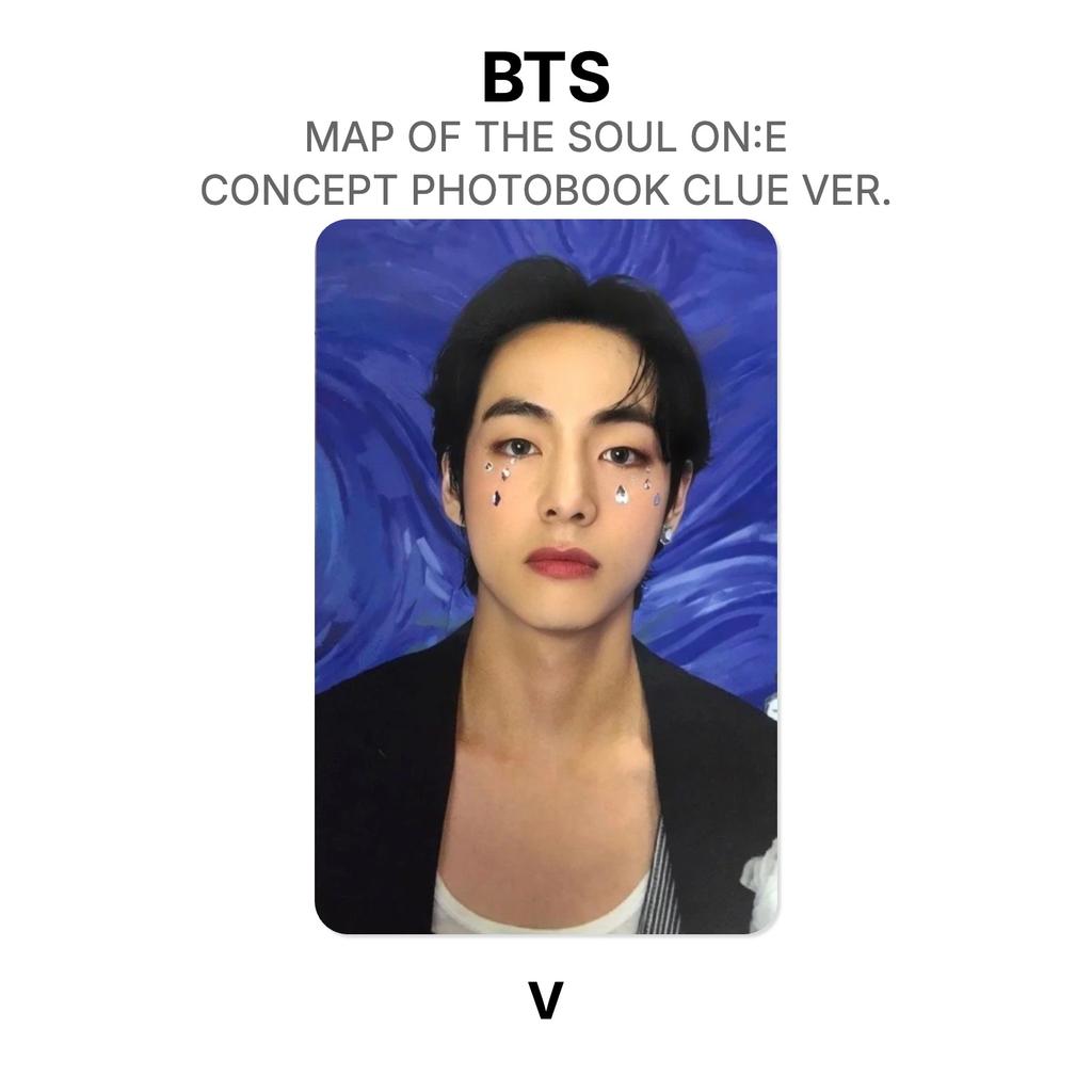 BTS MAP OF THE SOUL ON:E CONCEPT PHOTOBOOK CLUE VER. Official Photocard