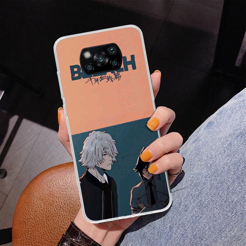 Bleach Kisuke Urahara Phnoe Case for Xiaomi Poco X5 X6 X7 Pro X4 Gt F7 Ultra M8 M7 Redmi 15C 15 13C 13 12C 12 Unique Cover Coque
