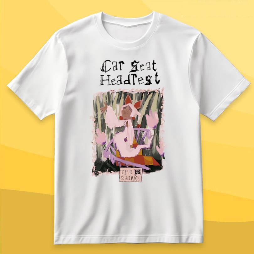 Rare Hot Car Seat Headrest Music White Cotton S-5XL Shirt SN104 S