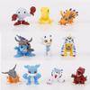 Digitalisiertes Digimon Vmon Agumon Gabumon Greymon Figurenset Sammlerspielzeug
