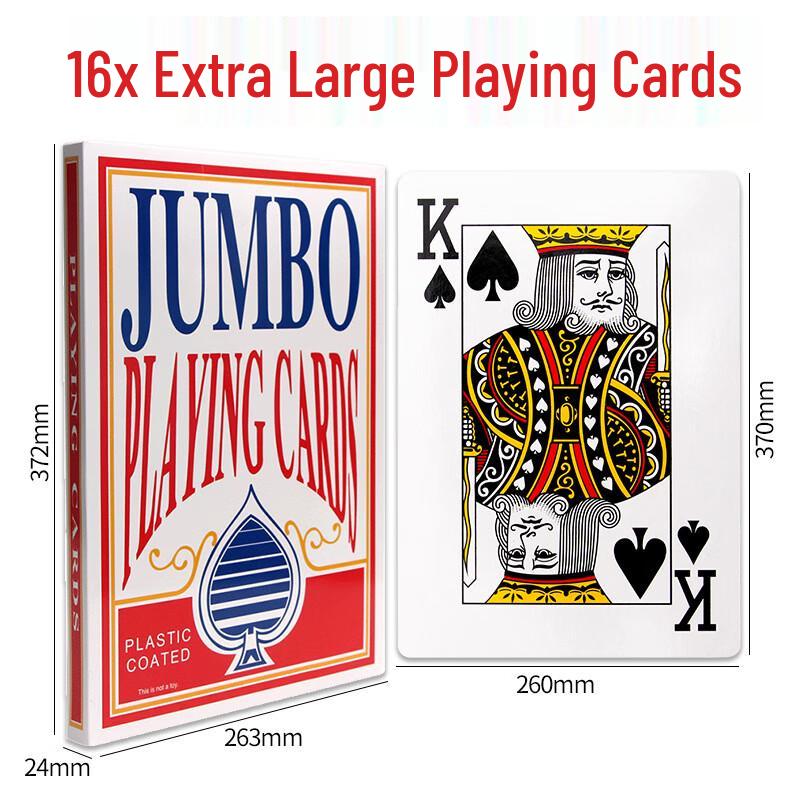 Giant A4 Playing Cards