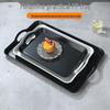 LISM Plastic Double-Handle Serving Tray