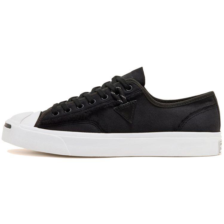 Converse Faux Fur Lined Leather Jack Purcell 166510C