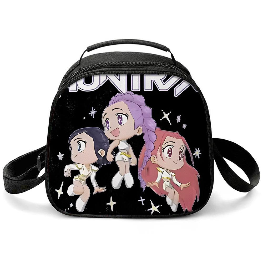 KPOP Witch Hunters Printed Cartoon Student Warm Lunch Bag Messenger Bag