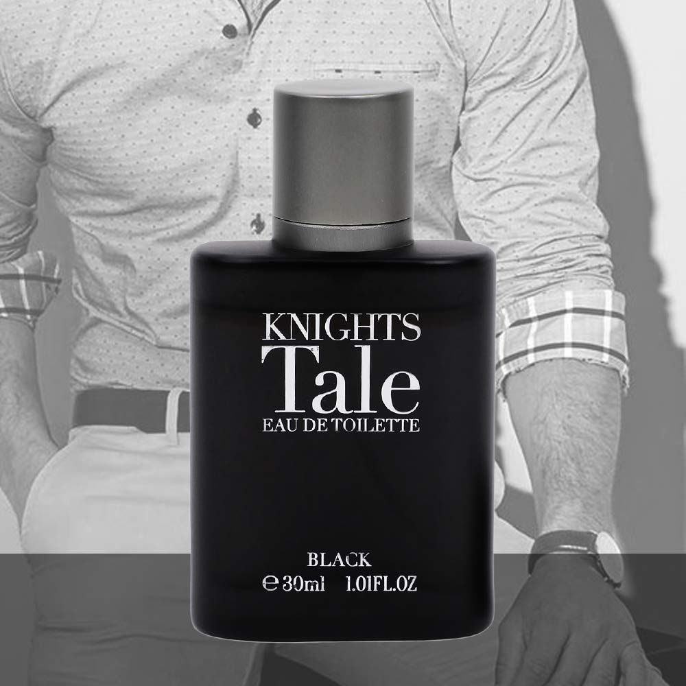 MINISO Knights Tale Eau De Toilette Beauty Cosmetic Fragrance for Men, 30ml, White