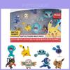 Set de 8 Figurine de Luptă Pokemon Pachet Multiplu Cu Adorabilul Pikachu, Eevee și Wobbuffet Jucării Pentru Colecționari și Fani