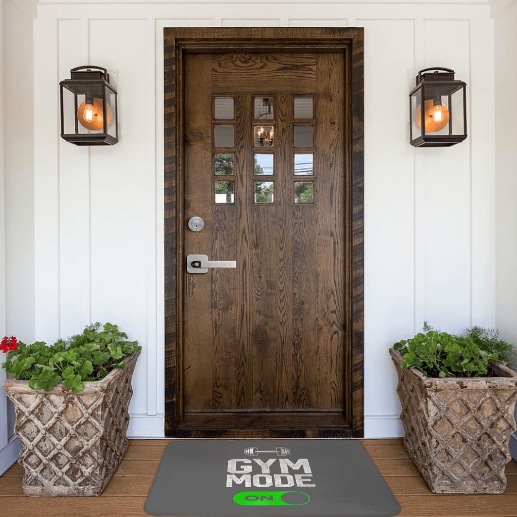 Gym Mode Activated Design Door Floor Kitchen Bathroom Mats Anti-Slip Outdoor Doormat Garden Entrance Rug Carpet Footpad