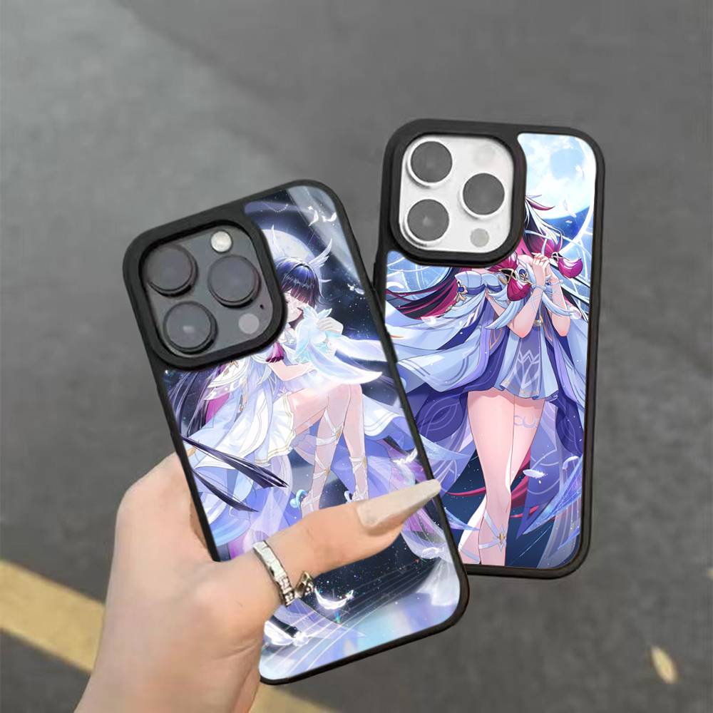 Genshin Impact Columbina Phone Case For IPhone 17 16 Pro Max Air 13 12 Mini 14 15 Plus 11 PC+TPU Back Cover