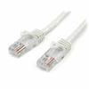 Startech-Rigid UTP Network Cable Category 6 Startech 45PAT1MWH 1 M White