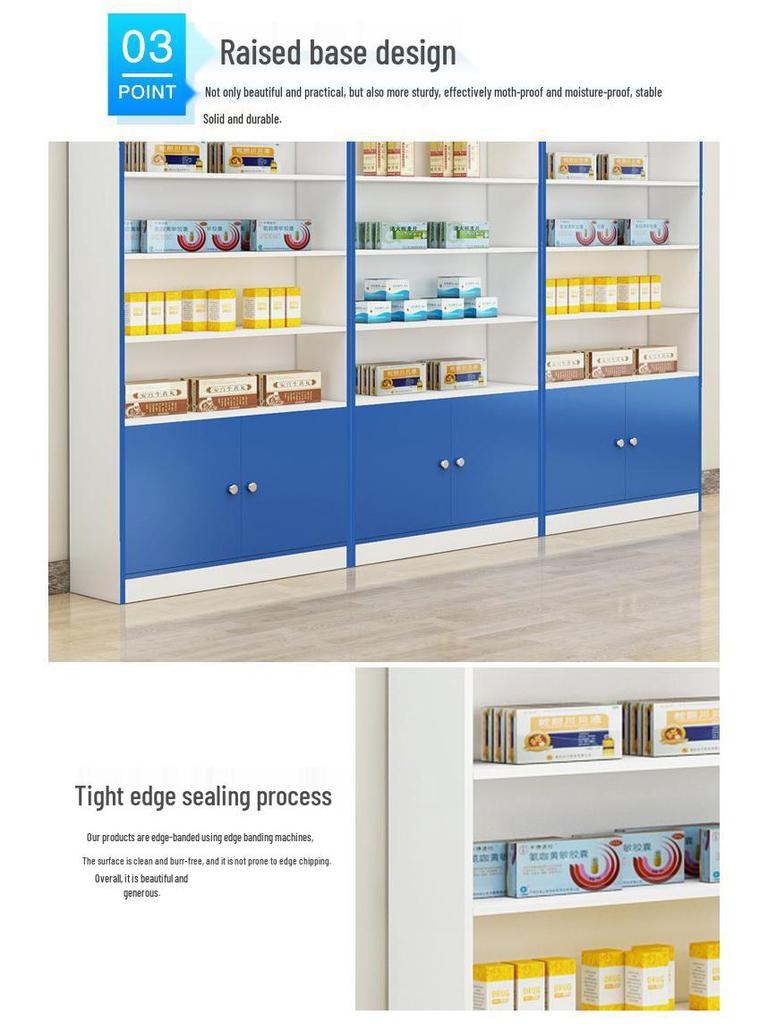 Western Medicine Pharmacy Display & Storage Cabinet