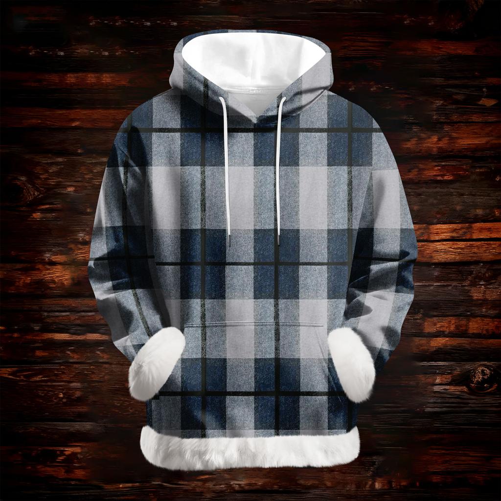 Damska codzienna bluza z kapturem z długim rękawem i nadrukiem