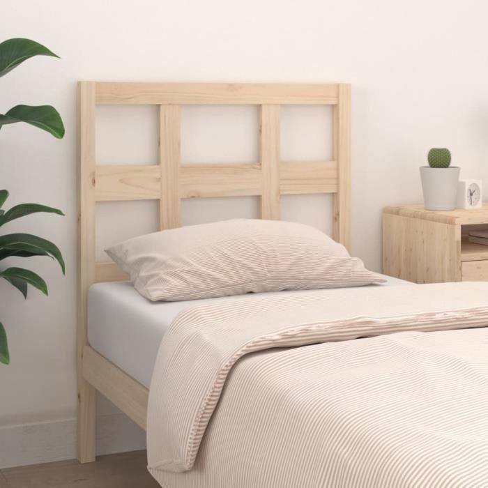 VidaXL Headboard 95.5x4x100 Cm Solid Pine Wood 818900