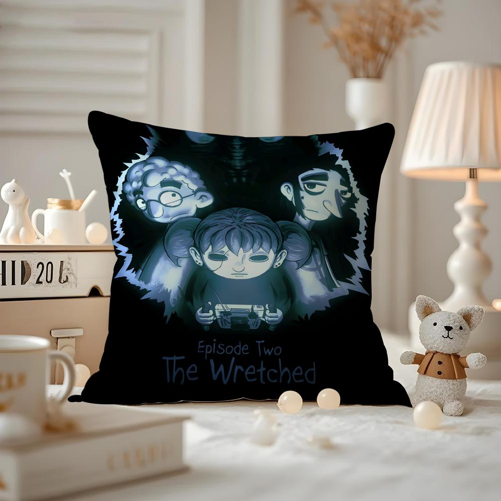 Funda de cojín Sally Face Estampada Funda de almohada Para Sala de estar Cubierta de cojín de sofá y Decoración de dormitorio