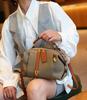 2025 High-End Echtes Leder Vintage Boston Kissen Tasche Luxus Designer Tote Damen Stilvolle Rindsleder Handtasche Schulter Crossbody Tasche