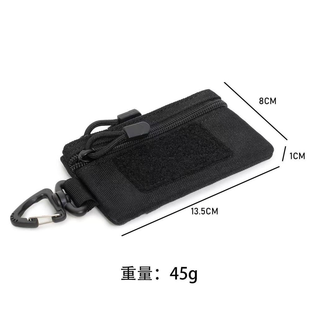 Taktische Tasche Mini-Geldbörse Karten-Schlüsselhalter Tasche Gürtel Hüfttasche Wander-Jagdtasche Outdoor-Sport Münzbeutel Multifunktionale Tasche