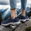 Women's Sneakers Breathable Casual Thick Soled Shoes Slip Resistant Comfortable Durable Hiking Shoes for All Seasons Popular