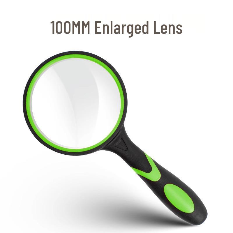 High-Definition Magnifying Glass: High Power for Elderly, Identification, and Students - Large Size Handheld 