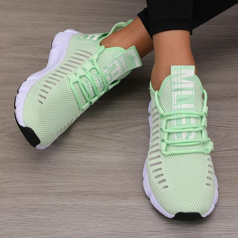 Women's Platform Sports Shoes with Fashionable Trendy Design Breathable Comfortable Shoes Outdoor Hiking  Walking Casual Shoes