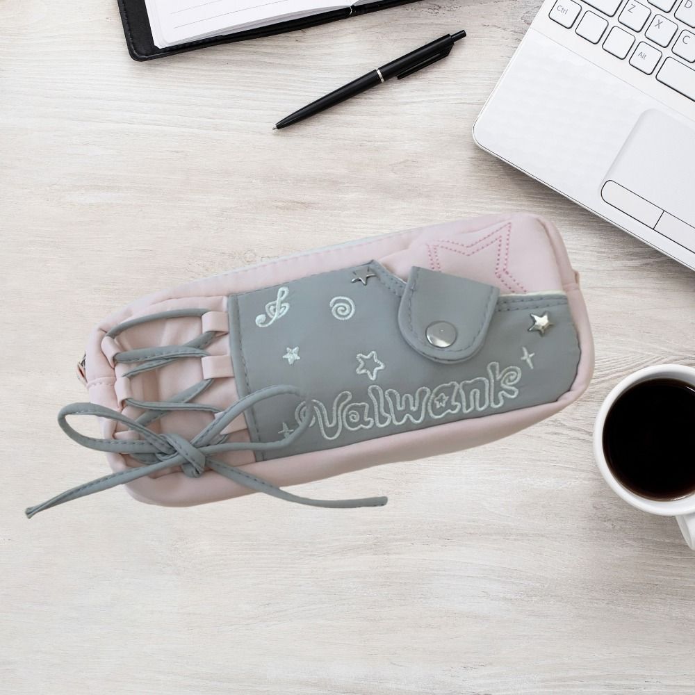 Large Capacity Large Ins Pen Bag Desktop Storage Cartoon Pencil Bag Korean Stationery Bag  Student