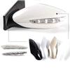 Compatible with 2011-2015 Hyundai Sonata VIII Rearview Mirror Cover with Turn Signal