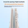 For Xiaomi Poco F7 Pro 5G/Redmi K80 5G Magnetic Case Kickstand TPU PC Heat Dissipation Phone Cover