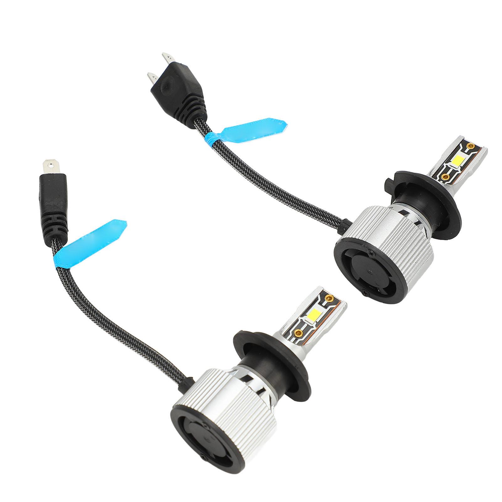 

H7 High Low Beam Light Bulb 12000LM 60W Headlight Replacement Bulb High Brightness Plug And Play