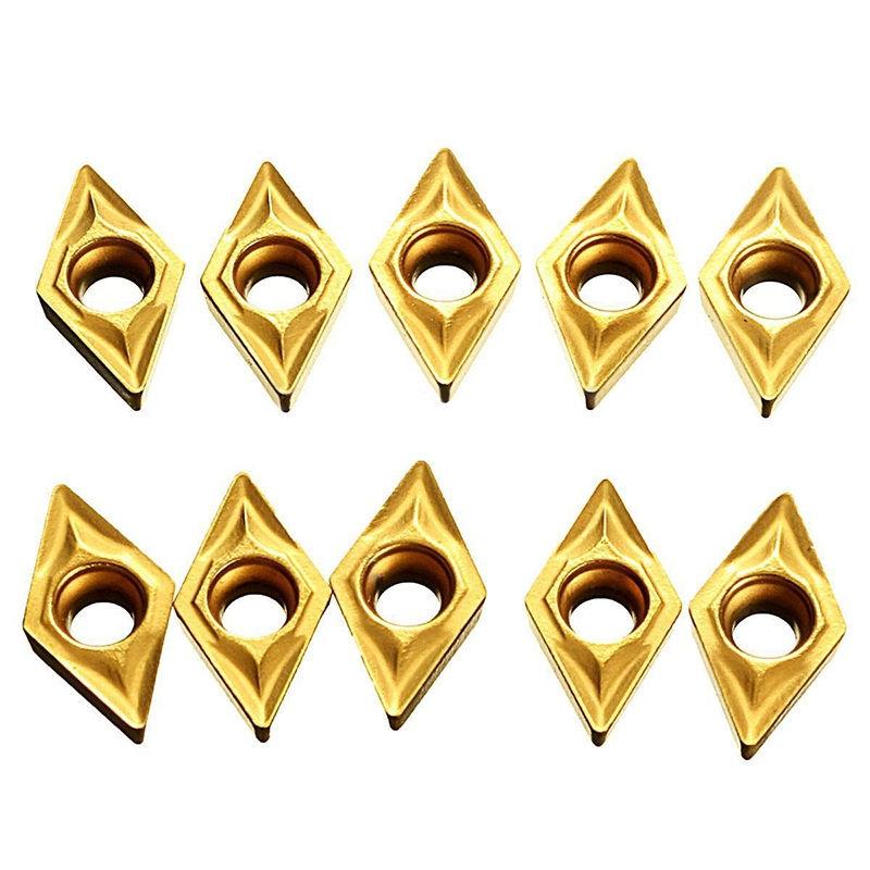 Carbide Inserts Wear-resistant Strong Shock Resistance High Toughness 10pcs