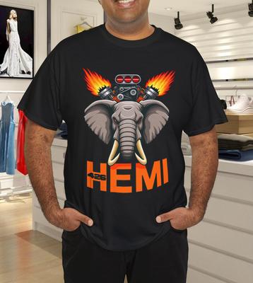 Mopar Hemi Elephant T-Shirt Mens Womens Tees Top