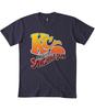 Vintage KC and The Sunshine Band Shirt Aufkleber Maske Klassisches T-Shirt 7Schwarz DMN Geschenk für Weihnachten Halloween T-Shirts
