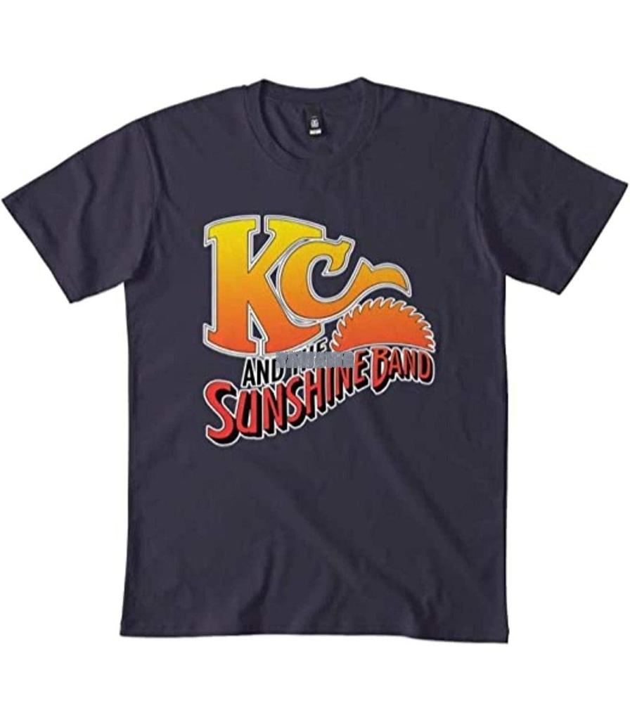 Vintage KC and The Sunshine Band Shirt Aufkleber Maske Klassisches T-Shirt 7Schwarz DMN Geschenk für Weihnachten Halloween T-Shirts