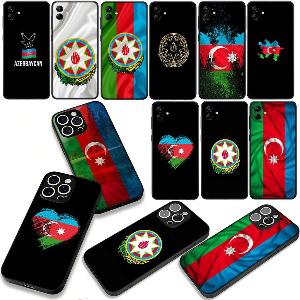 Azerbaijan Buta Flag Phone Case for Motorola Moto G54 G05 G24 G67 G55 G75 G85 G15 G57 G86 Power Edge 50 30 Ultra Fusion neo Pro