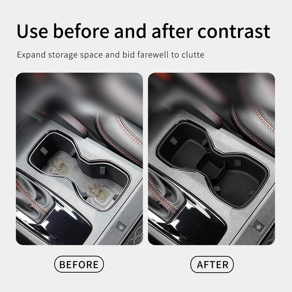 Pour Nissan Frontier 2025-2025 Porte-gobelet Console Centrale Accessoires Intérieur Voiture Porte-boissons Boîte de Rangement