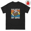 Blow Whistles Not Games Graphic Tee, Football Fan Classic Cotton Shirt, Referee Casual Top, Sports Lover Crew Neck Tee
