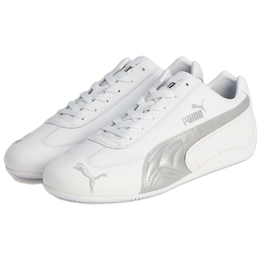 New PUMA Speedcat Leather White Silver 401603-03