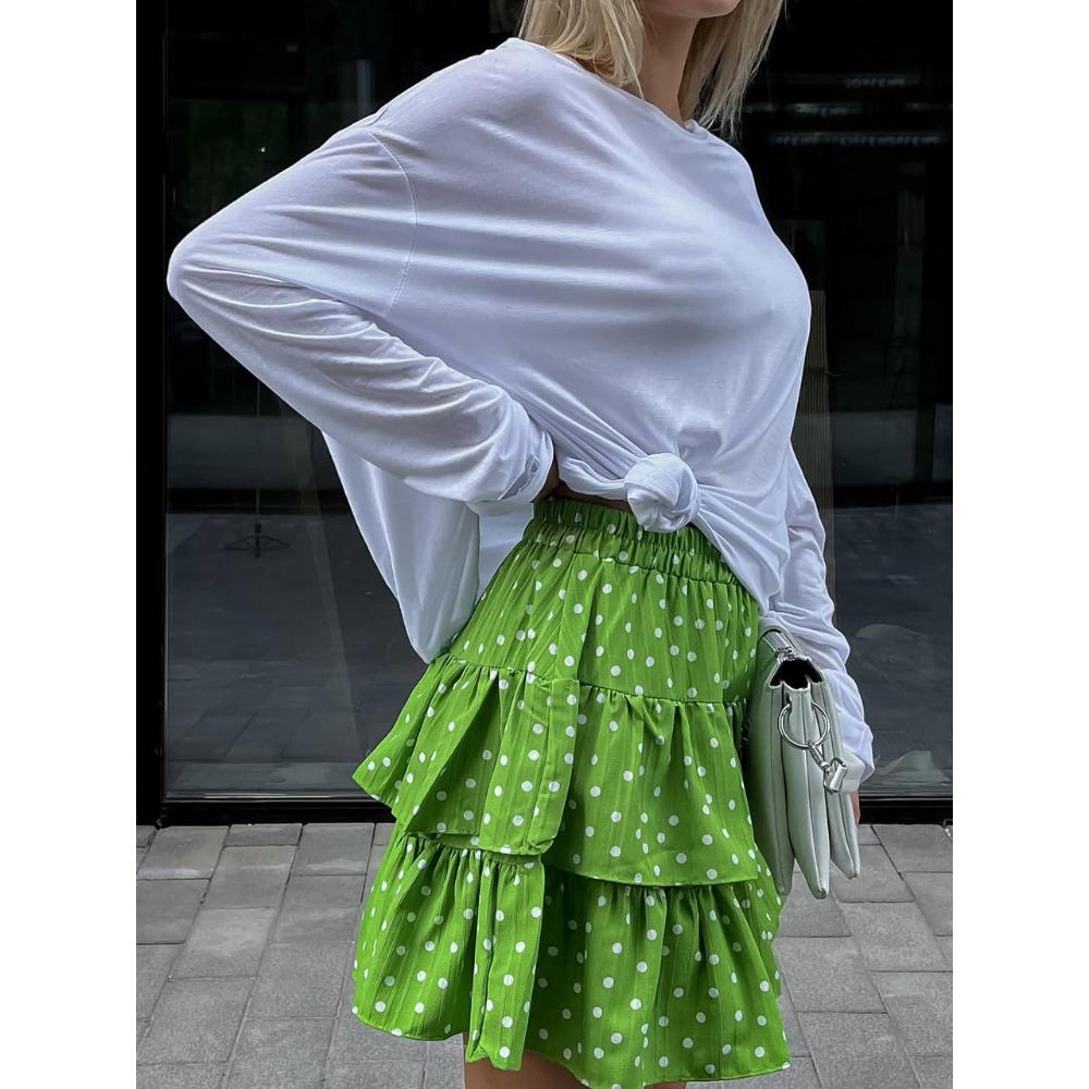 Hirsionsan 2025 Basic Lyocell T-Shirts Damen Frühling Sommer Langarm Locker Unterteile Damen Casual Gestrickt Weich Damen Tops