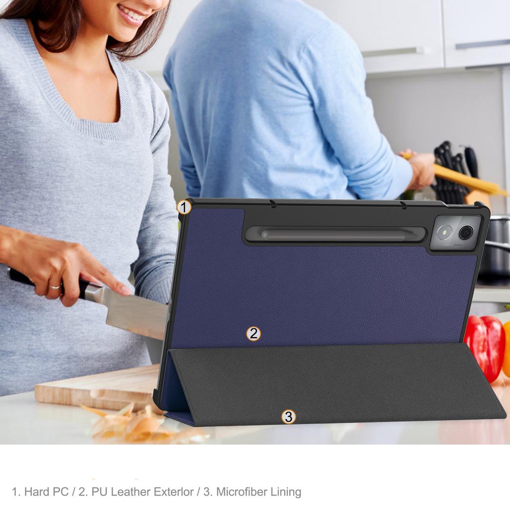 Για Lenovo Idea Tab Pro Θήκη Δερμάτινη Αντικραδασμική Σταντ Κάλυμμα Tablet