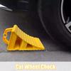 Wheel Chock with Handles Vehicle Car Truck Portable Wheel Tire Chock Stop Block Anti-slip Plastic Wheel Stopper Support Pad