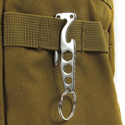 Mini porte-clés EDC Gear, clé hexagonale de poche, Clip de ceinture, ouvre-bouteille de bière, porte-clés