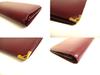 Authentic Cartier Must de Cartier Bordeaux Leather Bifold Long Wallet #a754  Refurbished