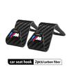 SNLL4 2/4pcs Car Seat Headrest Hook Storage Hanger Organizer Accessories For BMW M 1 3 4 5 6 7 Series X1 X3 X4 X5 G20 G38 F48 E36 E39