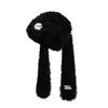 Cute Long Eared Winter Hat With Scarf For Girls Warmth And Windproof Protection