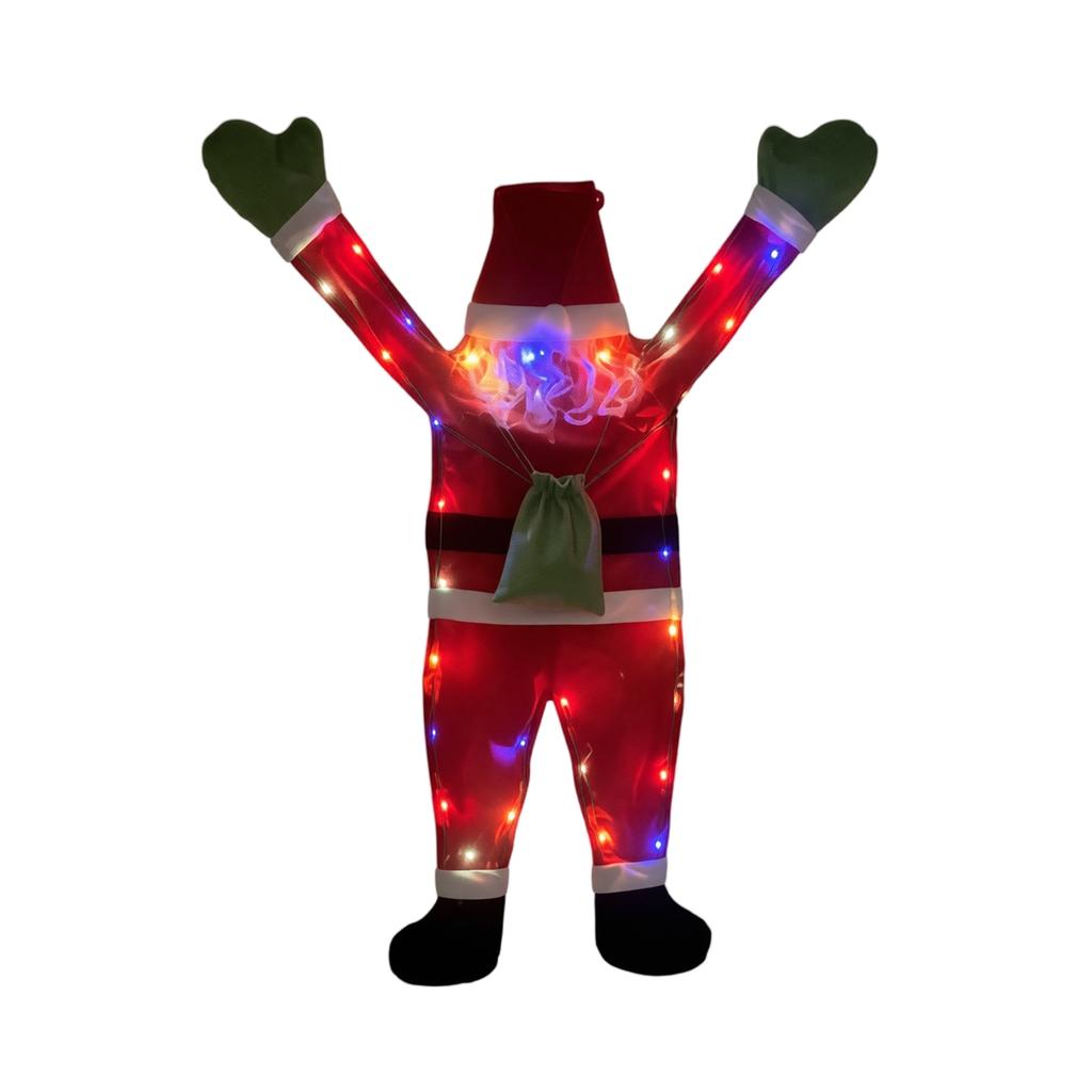 Christmas Decoration with Glowing Outfit for Indoor Home Holiday Display