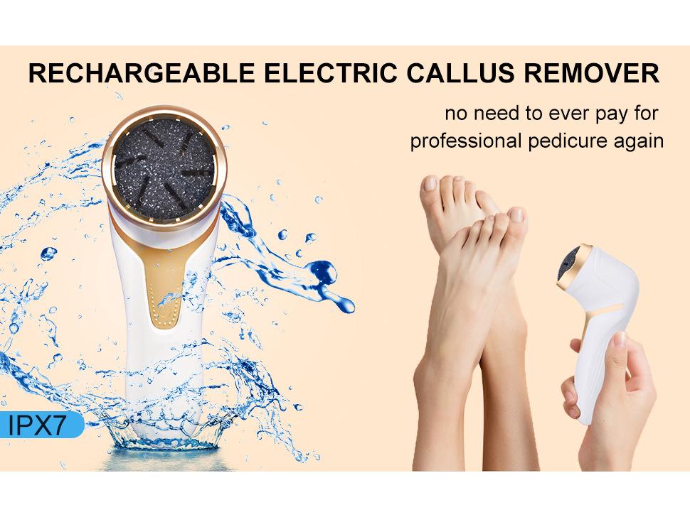 Electric Callus Remover Foot File: Rechargeable Pedicure Tool and Best Seller.
